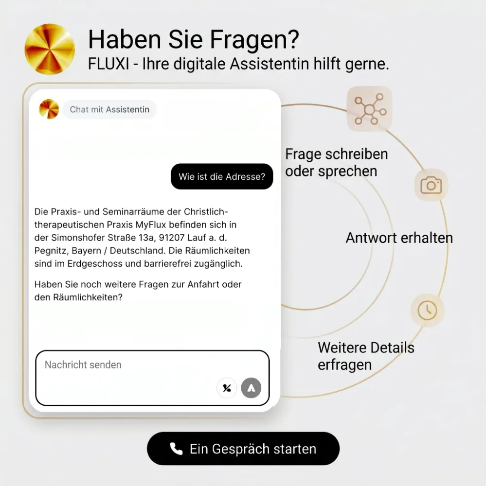 FLUXI – Unsere digitale Assistentin für erste Fragen